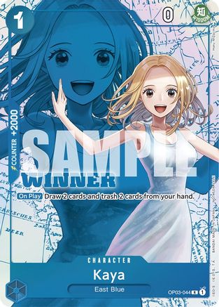 Kaya (Winner Pack Vol. 6) (OP03-044) - One Piece Promotion Cards Foil - for just $3.40! 