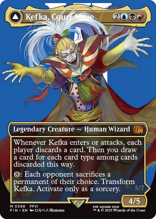 Kefka, Court Mage (Borderless) (0398) (FIN-398) - FINAL FANTASY (Borderless) - for just $5.13! 