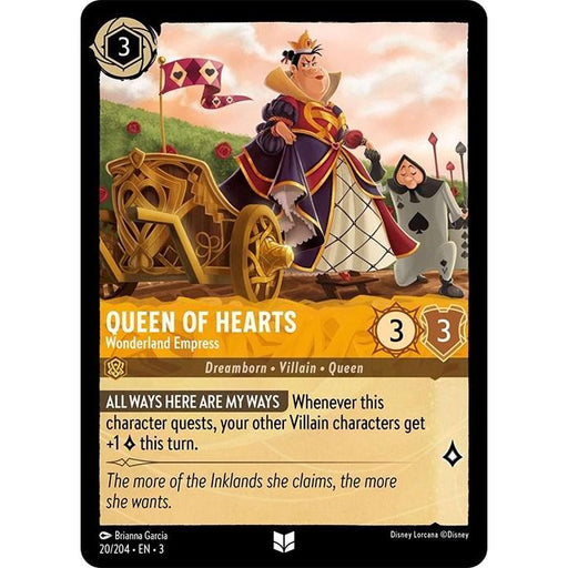 Queen of Hearts - Wonderland Empress (20/204) [Into the Inklands] - Just $0.05! Shop now at Retro Gaming of Denver