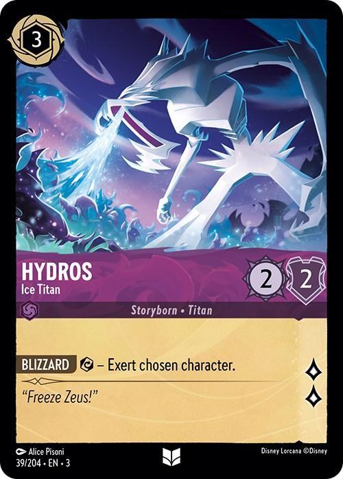 Hydros - Ice Titan (39/204) [Into the Inklands] - for just $0.10! 