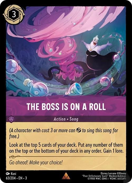 The Boss is on a Roll (63/204) [Into the Inklands] - for just $0.10! 