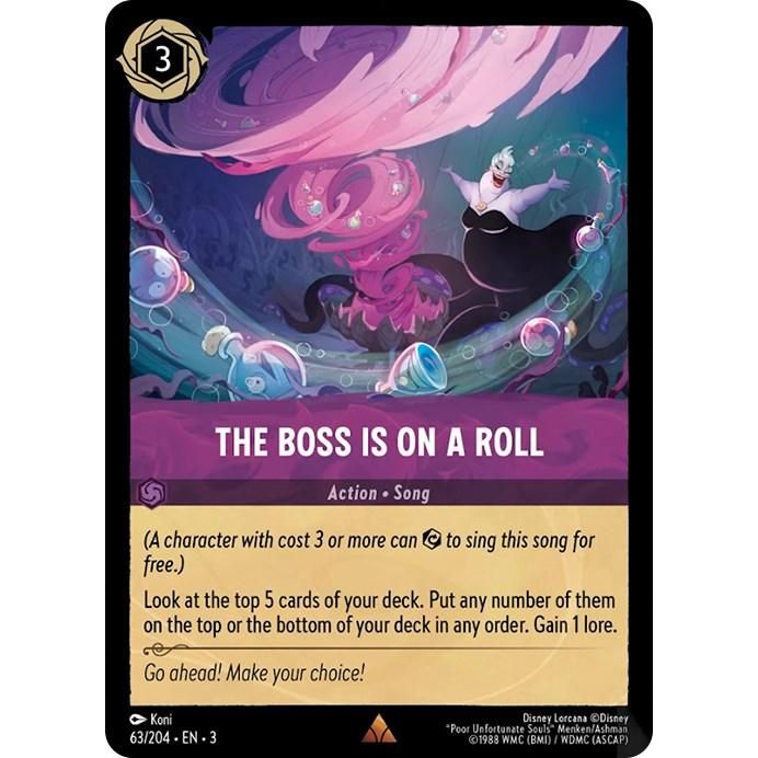 The Boss is on a Roll (63/204) [Into the Inklands] - Just $0.15! Shop now at Retro Gaming of Denver