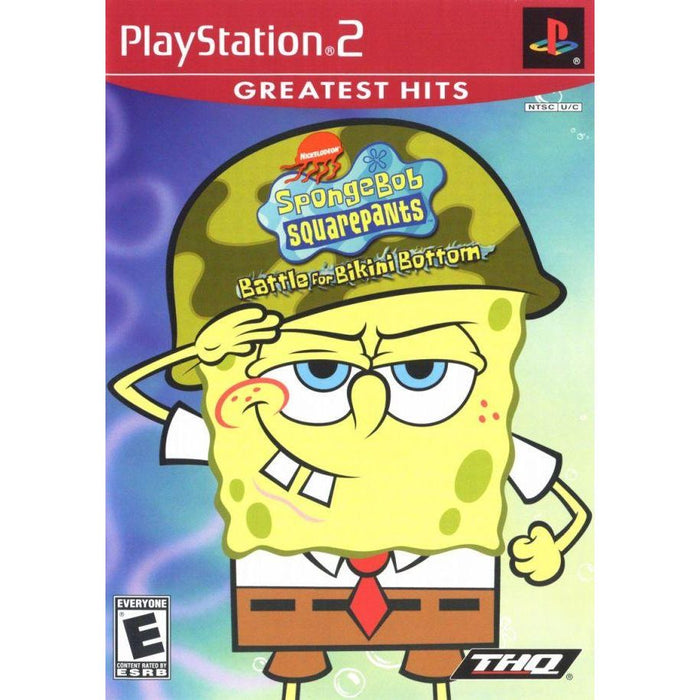 SpongeBob SquarePants Battle for Bikini Bottom (Greatest Hits) (Playstation 2) - Just $0! Shop now at Retro Gaming of Denver