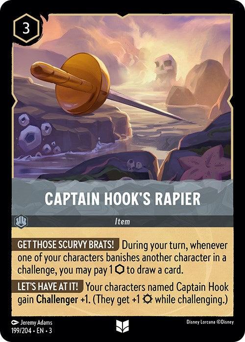 Captain Hook's Rapier (199/204) - Into the Inklands - for just $0.03! 