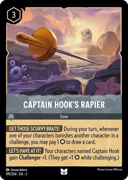 Captain Hook's Rapier (199/204) [Into the Inklands] - for just $0.10! 