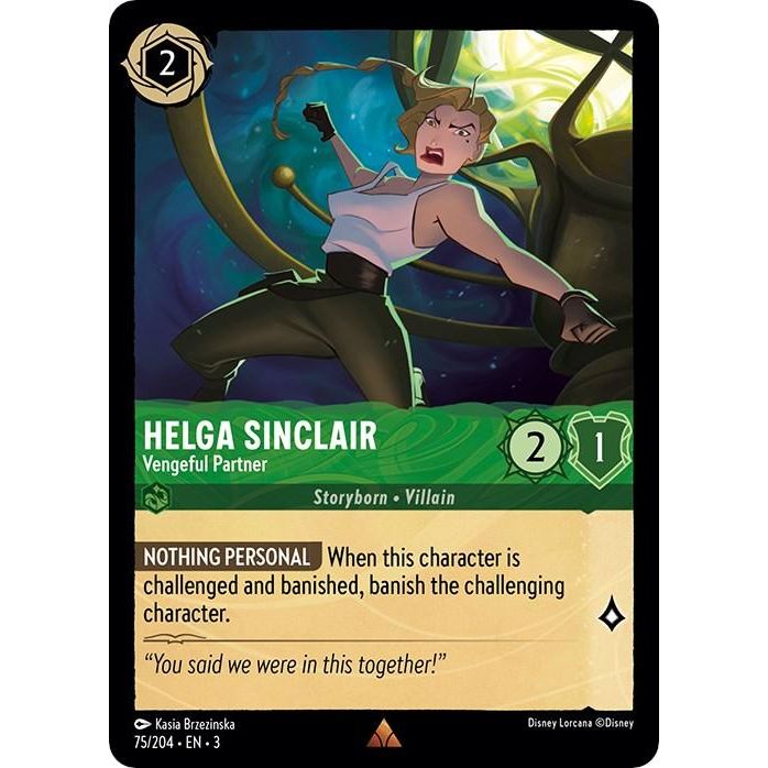 Helga Sinclair - Vengeful Partner (75/204) [Into the Inklands] - Just $0.10! Shop now at Retro Gaming of Denver