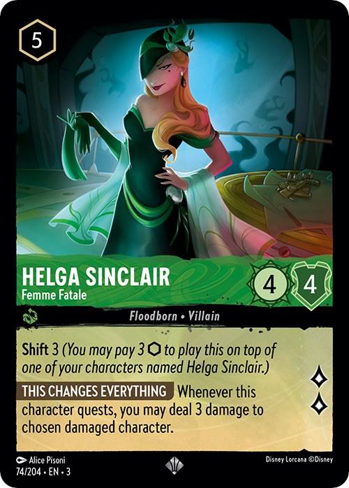 Helga Sinclair - Femme Fatale (74/204) - Into the Inklands - for just $0.06! 