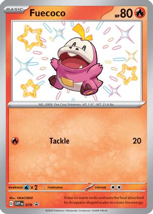Fuecoco 079 - SV Scarlet & Violet Promo Cards Holofoil - for just $0.99! 