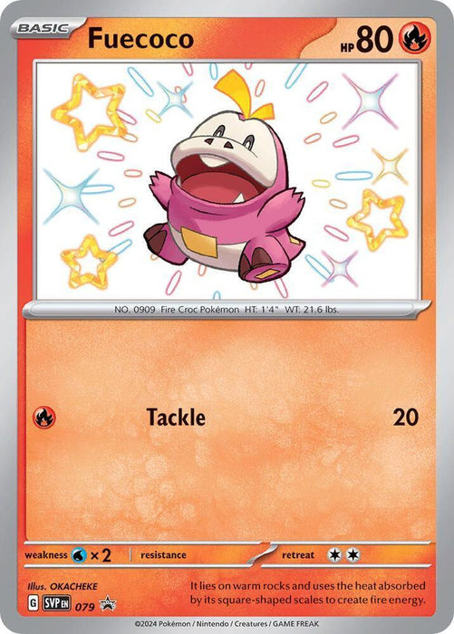Fuecoco (079) [Scarlet & Violet: Black Star Promos] - for just $1.80! 