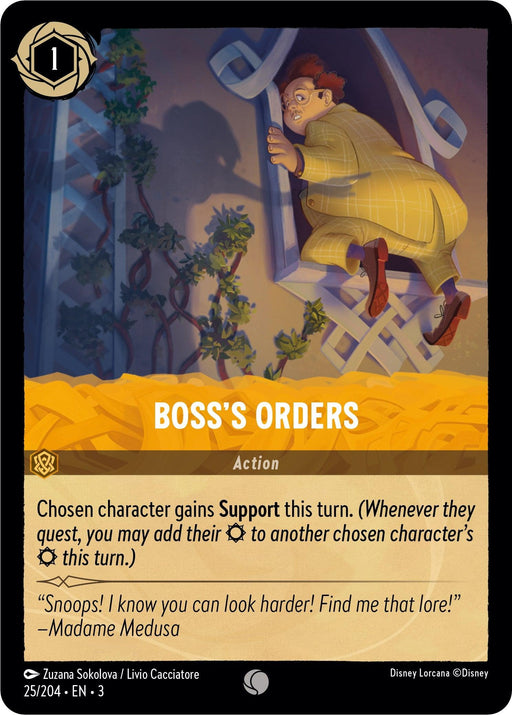 Boss's Orders (25/204) - Into the Inklands - for just $0.02! 