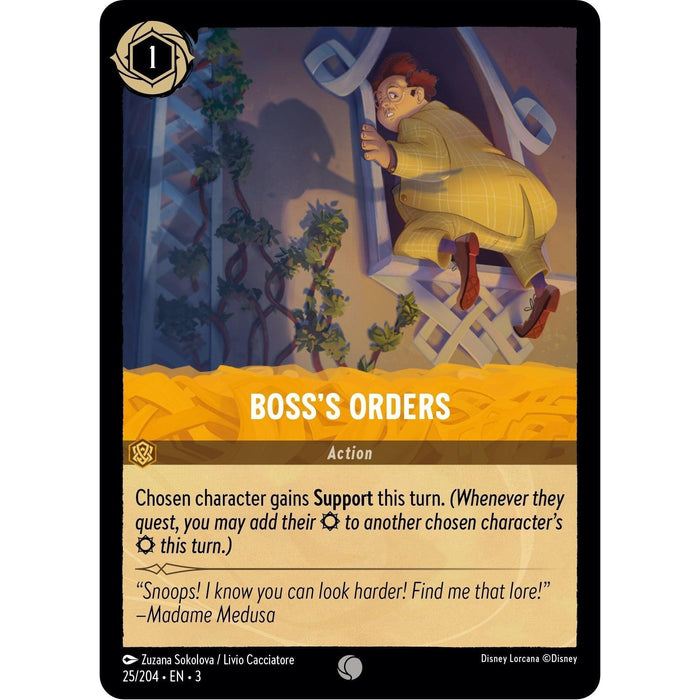 Boss's Orders (25/204) [Into the Inklands] - Just $0.04! Shop now at Retro Gaming of Denver