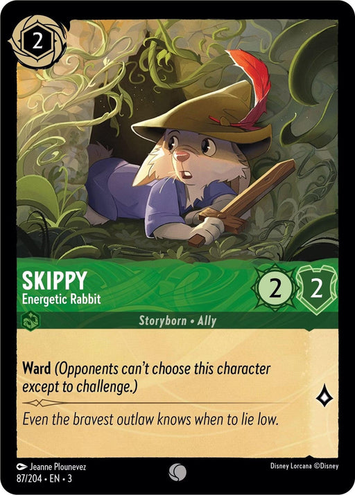 Skippy - Energetic Rabbit (87/204) - Into the Inklands - for just $0.02! 