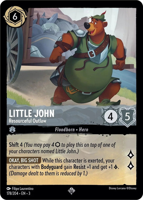 Little John - Resourceful Outlaw (178/204) [Into the Inklands] - for just $0.10! 