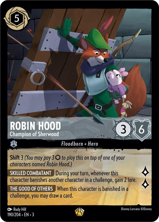 Robin Hood - Champion of Sherwood (190/204) - Into the Inklands - for just $1! 
