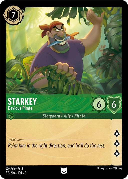 Starkey - Devious Pirate (88/204) - Into the Inklands - for just $0.02! 