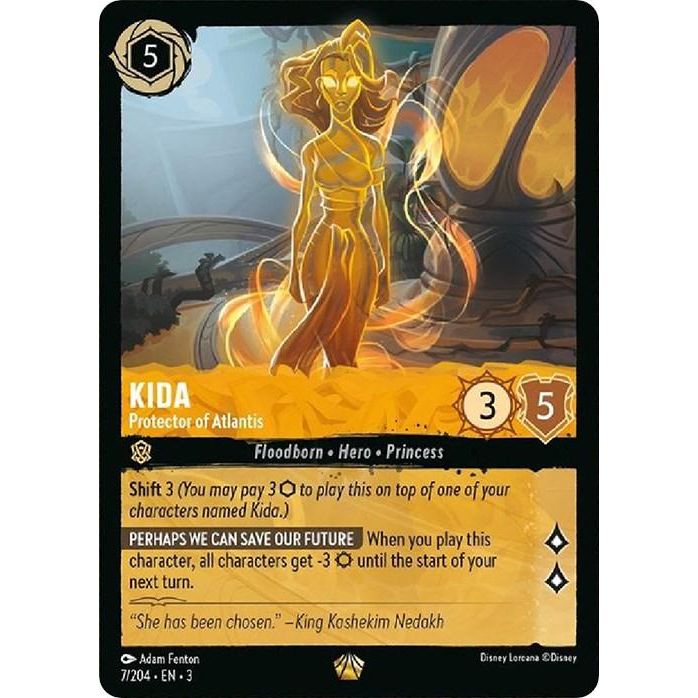 Kida - Protector of Atlantis (7/204) [Into the Inklands] - Just $6.35! Shop now at Retro Gaming of Denver