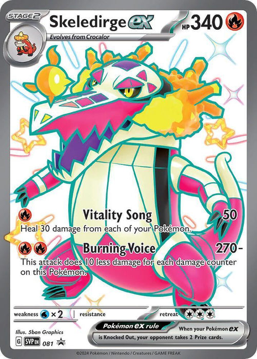 Skeledirge ex (081) [Scarlet & Violet: Black Star Promos] - for just $1.30! 