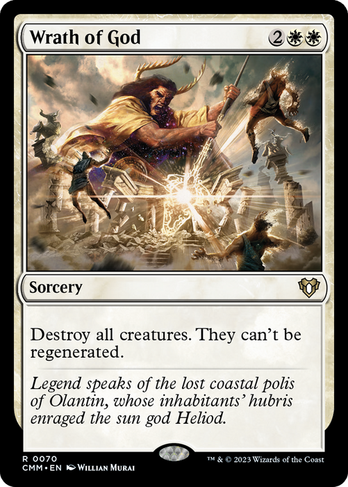 Wrath of God (CMM-070) - Commander Masters - for just $1.19! 