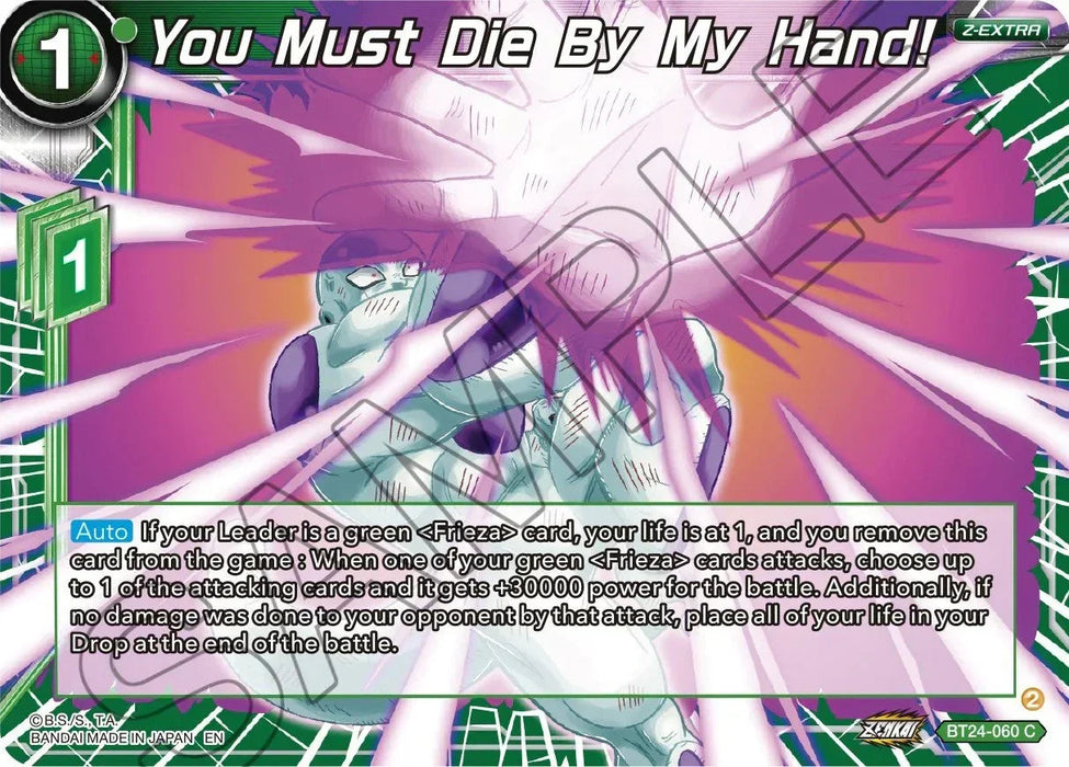 You Must Die By My Hand! (BT24-060) [Beyond Generations] - for just $0.10! 