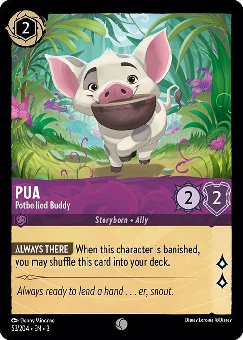 Pua - Potbellied Buddy (53/204) [Into the Inklands] - for just $0.10! 