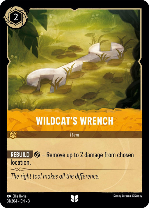 Wildcat's Wrench (31/204) - Into the Inklands - for just $0.02! 