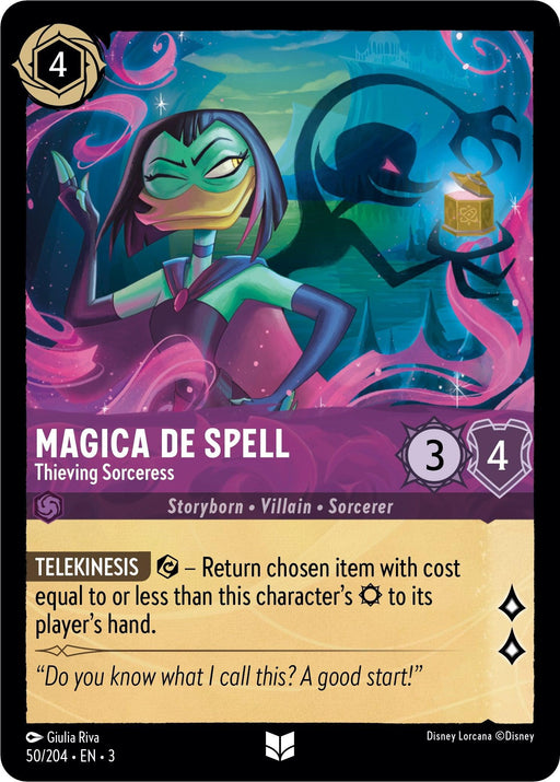 Magica De Spell - Thieving Sorceress (50/204) - Into the Inklands - for just $0.02! 