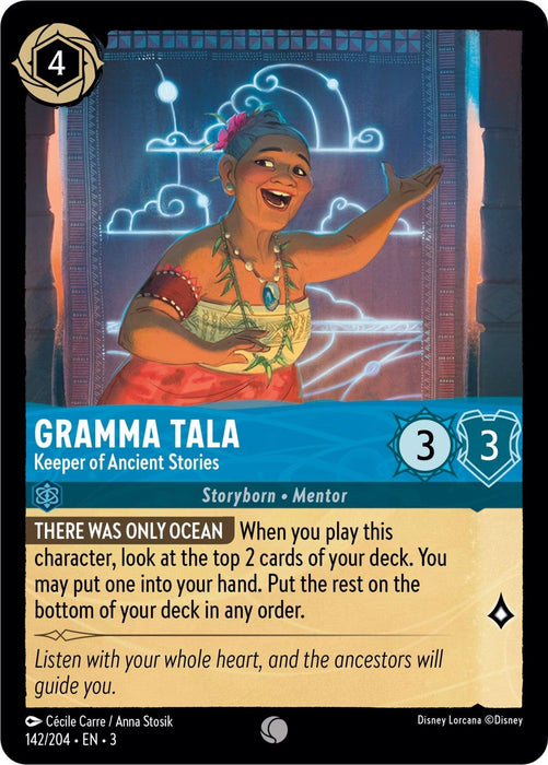 Gramma Tala - Keeper of Ancient Stories (142/204) - Into the Inklands - for just $0.03! 