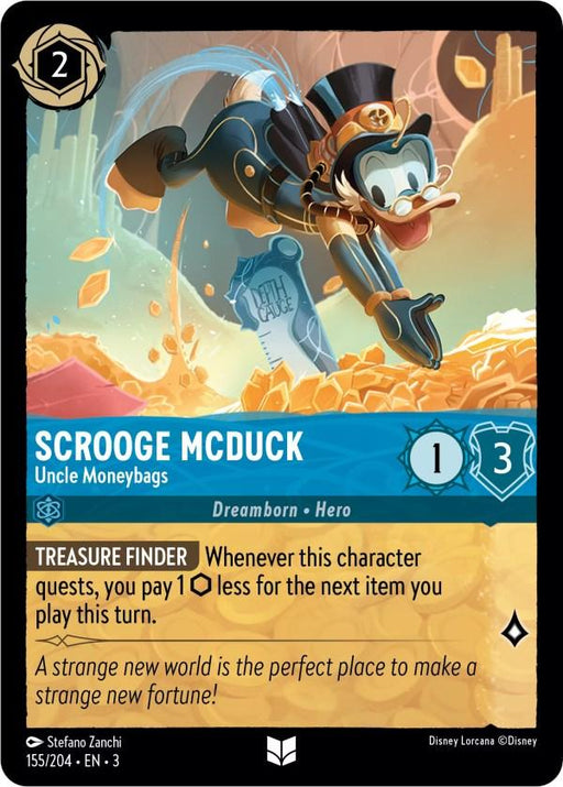 Scrooge McDuck - Uncle Moneybags (155/204) - Into the Inklands - for just $0.02! 