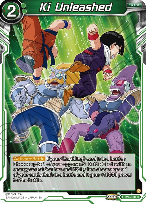 Ki Unleashed (BT24-078) [Beyond Generations] - for just $0.10! 