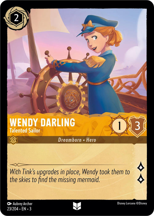 Wendy Darling - Talented Sailor (23/204) - Into the Inklands - for just $0.03! 