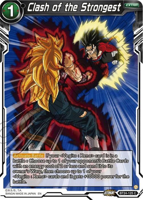 Clash of the Strongest (BT24-125) [Beyond Generations] - for just $0.10! 
