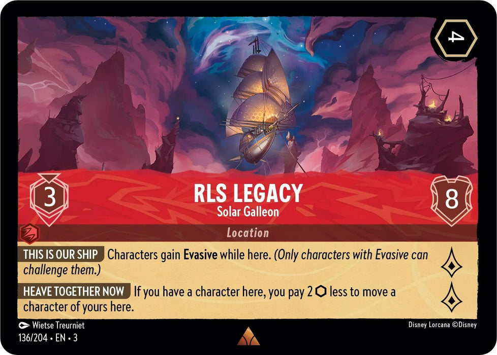RLS Legacy - Solar Galleon (136/204) [Into the Inklands] - for just $0.15! 