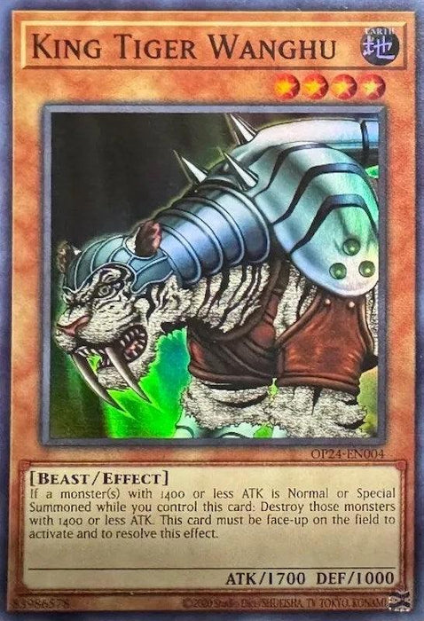 King Tiger Wanghu [OP24-EN004] Super Rare - for just $1! 