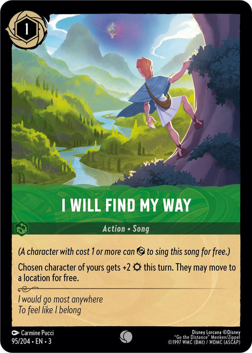 I Will Find My Way (95/204) - Into the Inklands - for just $0.03! 