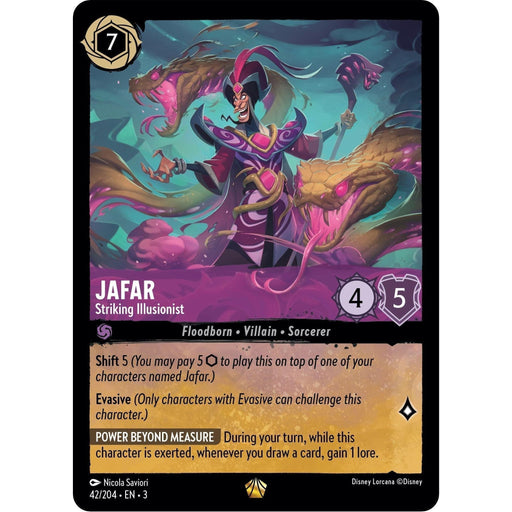 Jafar - Striking Illusionist (42/204) [Into the Inklands] - Just $1.20! Shop now at Retro Gaming of Denver