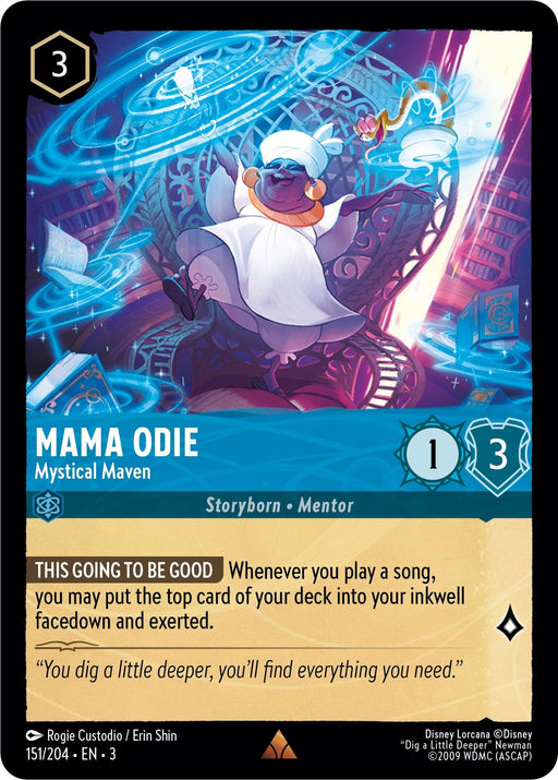 Mama Odie - Mystical Maven (151/204) - Into the Inklands - for just $0.03! 