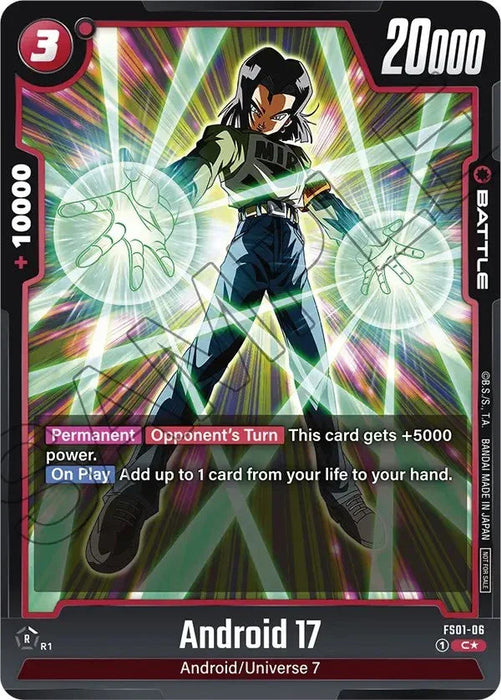 Android 17 (Tournament Pack 01) [Fusion World Tournament Cards] - for just $0.10! 