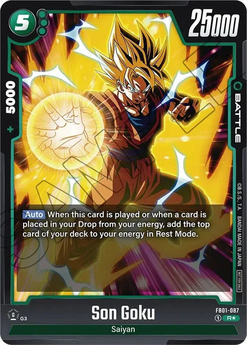 Son Goku (FB01-087) (Tournament Pack 01) [Fusion World Tournament Cards] - for just $0.20! 