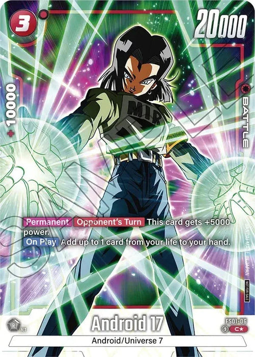 Android 17 (Tournament Pack -Winner- 01) [Fusion World Tournament Cards] - for just $4.05! 