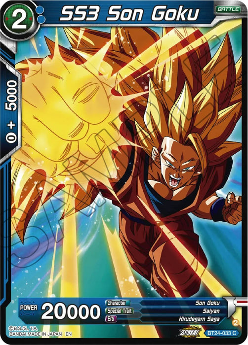 SS3 Son Goku (BT24-033) [Beyond Generations] - for just $0.10! 