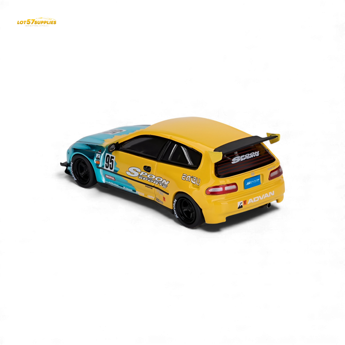 (Pre-Order) ET Model Honda Civic EG6 Rocket Bunny Spoon Blue 1:64 - for just $39.99! 