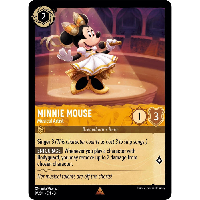 Minnie Mouse - Musical Artist (9/204) [Into the Inklands] - Just $0.15! Shop now at Retro Gaming of Denver