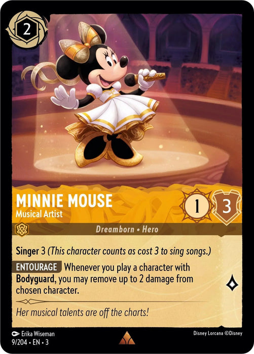 Minnie Mouse - Musical Artist (9/204) [Into the Inklands] - for just $0.10! 
