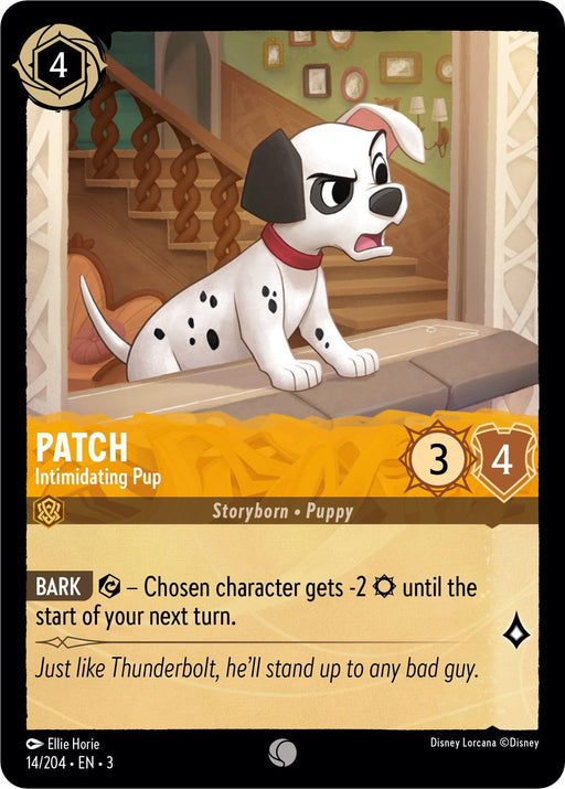 Patch - Intimidating Pup (14/204) - Into the Inklands - for just $0.03! 