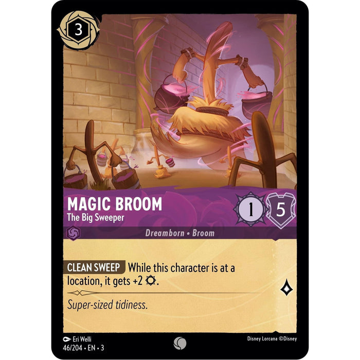 Magic Broom - The Big Sweeper (46//204) [Into the Inklands] - Just $0.05! Shop now at Retro Gaming of Denver