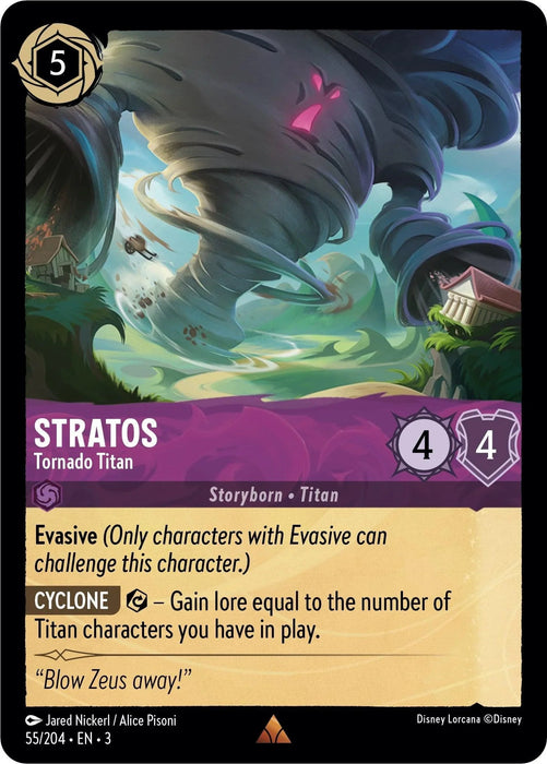 Stratos - Tornado Titan (55//204) [Into the Inklands] - for just $0.10! 
