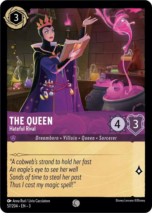 The Queen - Hateful Rival (57/204) [Into the Inklands] - for just $0.10! 