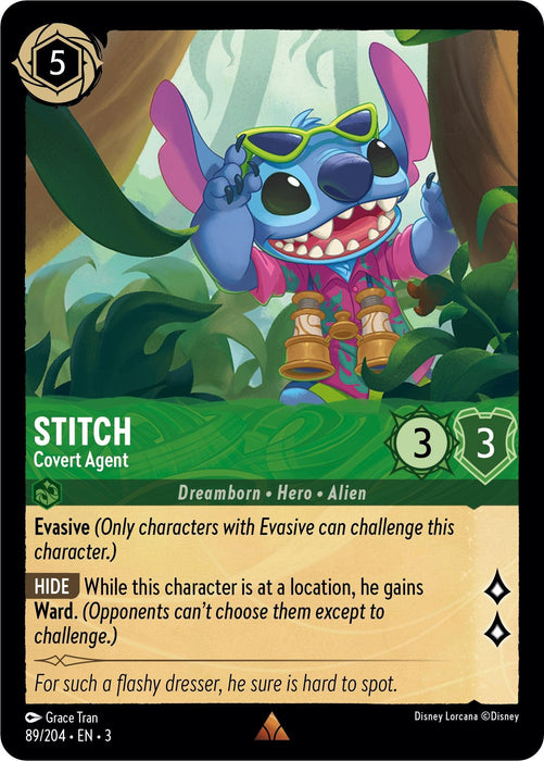 Stitch - Covert Agent (89/204) - Into the Inklands - for just $0.03! 