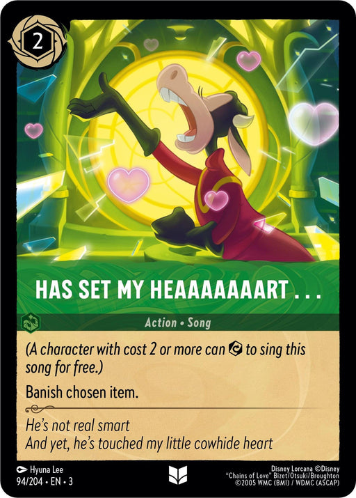 Has Set My Heaaaaaaart . . . (94/204) - Into the Inklands - for just $0.02! 