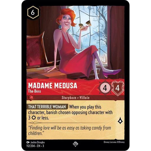 Madame Medusa - The Boss (112/204) [Into the Inklands] - Just $0.45! Shop now at Retro Gaming of Denver